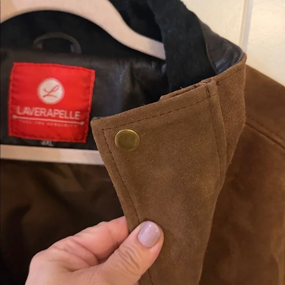 Laverapelle Men's SHERIFF WALT (ROBERT TAYLOR) COW SUEDE LEATHER COAT - Picture 9 of 13